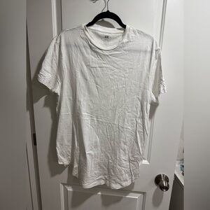 H&M Men's White T-Shirt 100% cotton